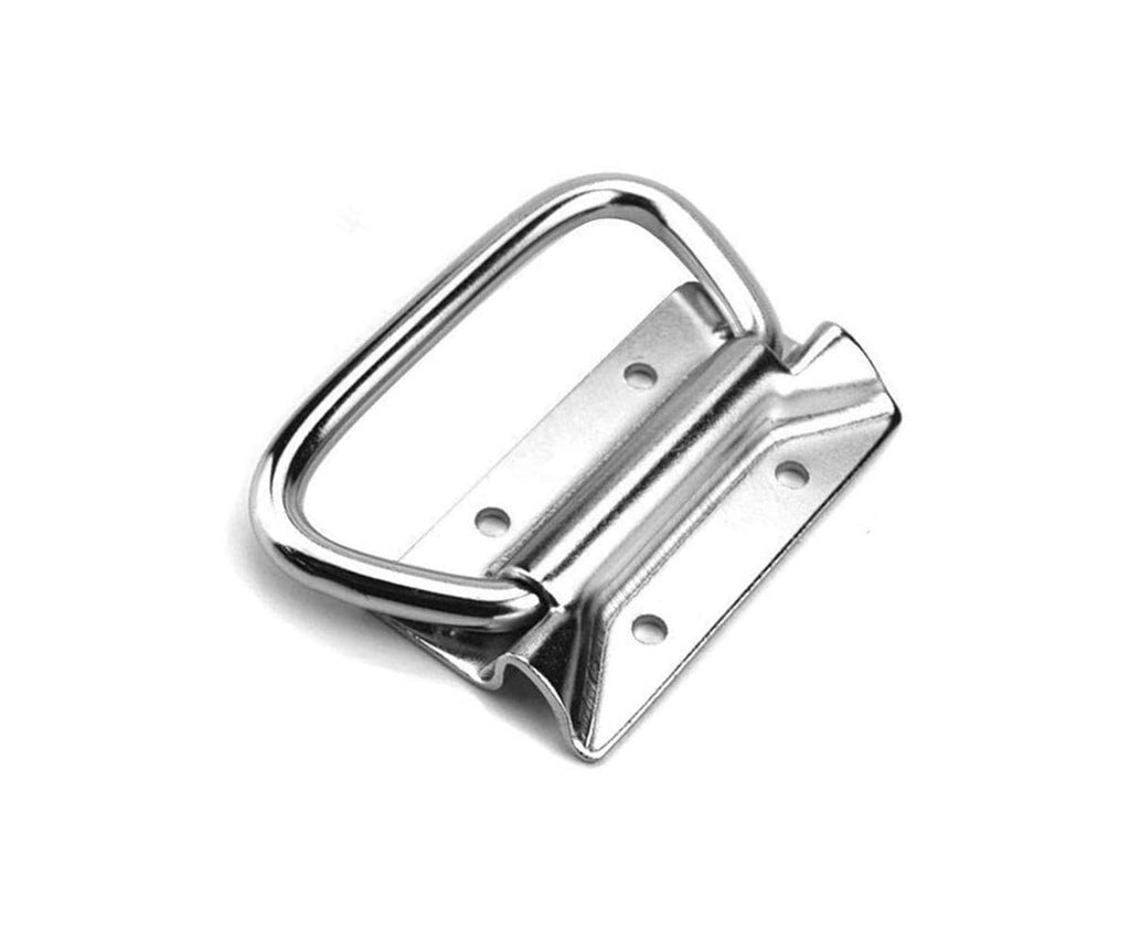 Stainless Steel Pull Handles for Toolbox Lifting Door Chest 4 Inch (Pack of 2, Silver) Pack of 2, Silver