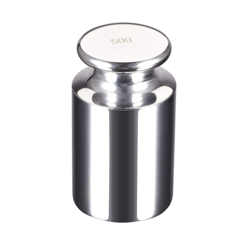 uxcell Gram Calibration Weight 500g F1 Precision Stainless Steel for Digital Balance Scales
