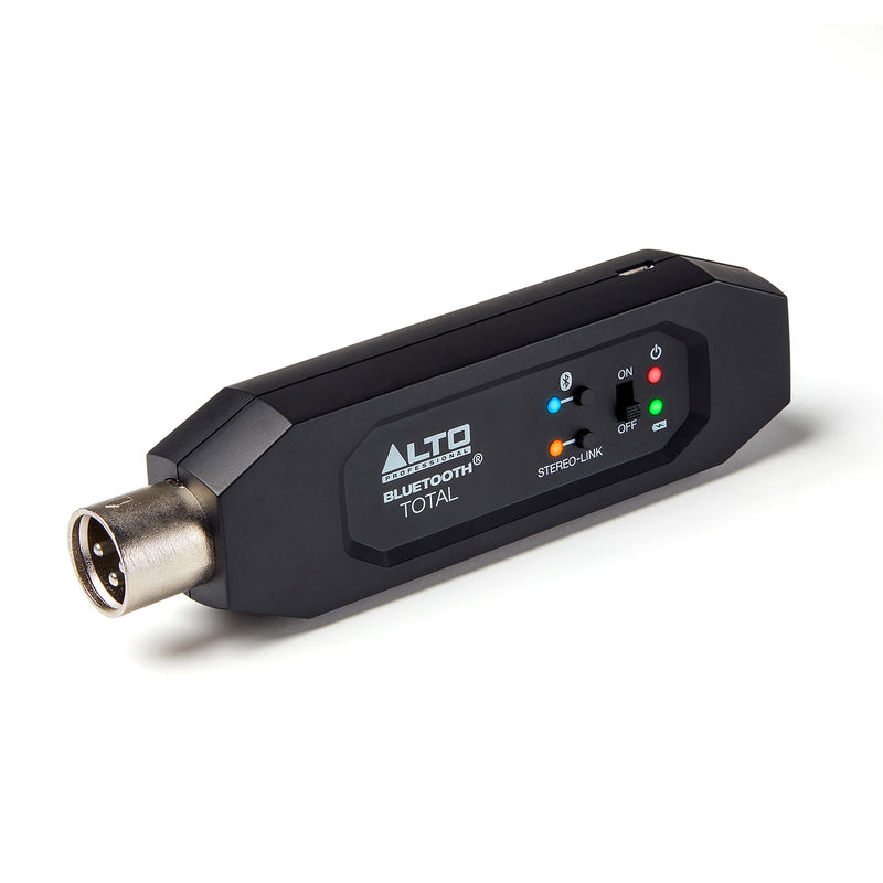 Alto Professional Bluetooth Total 2 - XLR Equipped Rechargeable Bluetooth Receiver For Mixing Desk / Audio Mixer Setups and Active PA systems Bluetooth Total MKII