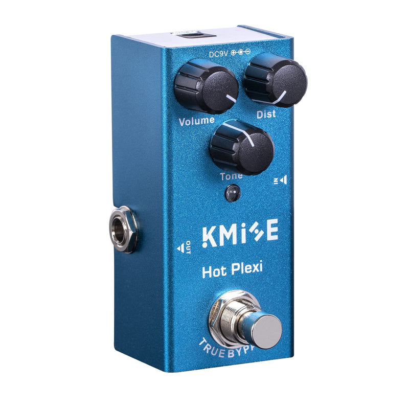 lotmusic Hot Plexi Electric Guitar Effects Pedal Mini Single Type DC 9V True Bypass Azure Blue
