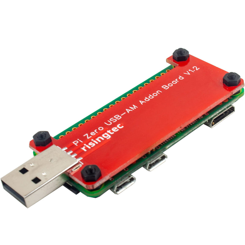 risingsaplings USB Type-A Connector Dongle Expansion Breakout Module Kit for Raspberry Pi Zero/W