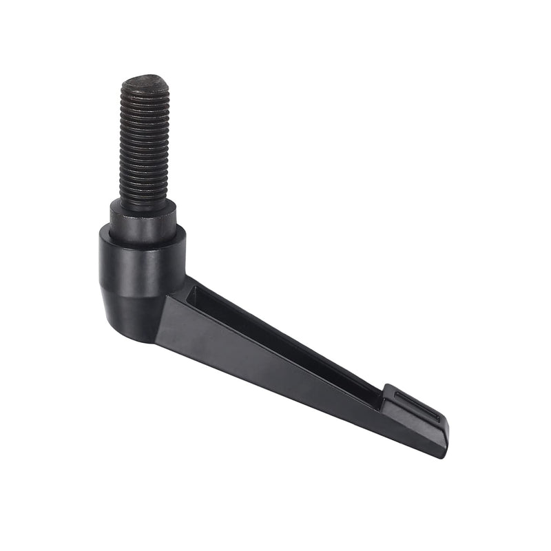 Aicosineg M16 x 40mm Male Thread Aluminum Alloy Adjustable Clamping Lever Handle for Machinery Welding Printing Equipment Black Tone 1pcs Not Include Washer M16x40 1pcs