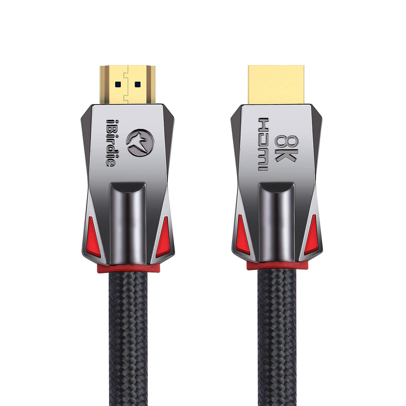 8K HDMI 2.1 Cable 12 Feet 8K60hz 4K 120hz 144hz HDCP 2.3 2.2 eARC ARC 48Gbps Ultra High Speed Compatible with Dolby Vision Atmos PS5 PS4, Xbox One Series X, Sony LG Samsung, RTX 3080 3090 12Feet