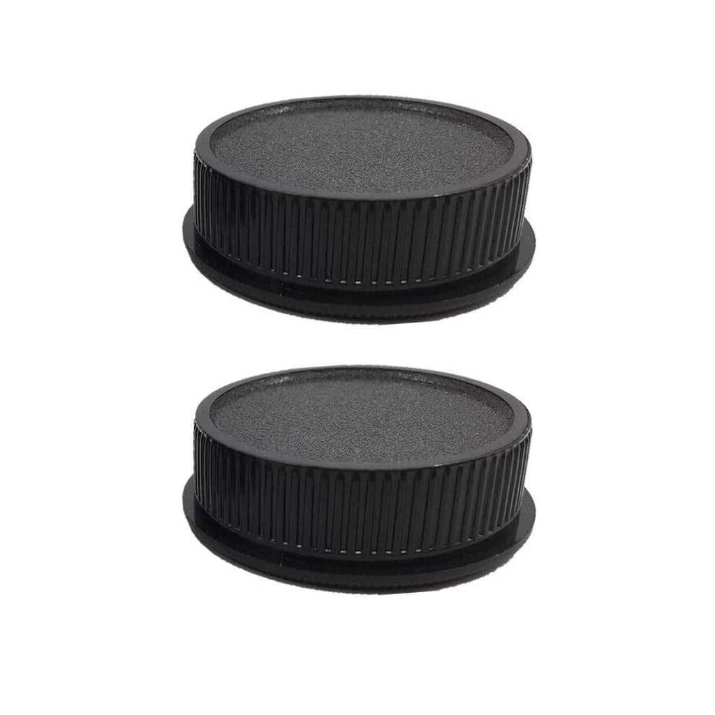 WH1916 Camera Body Cover & Rear Lens Cap for M42 Screw Mount 35mm SLR Film Lens [2+2 Pack]