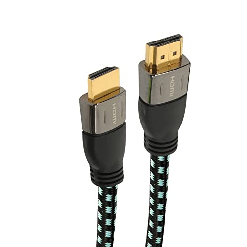 4K HDMI Cable,15FT(26AWG)18Gbps HDMI 2.0 Cable,Supports 4K@60Hz HDR, 3D, 3840P,2160P, 1080P, Ethernet -HDMI Cord - Audio Return(ARC) Compatible UHD TV, Blu-ray, PS4, PS3, PC, Xbox (15FT)