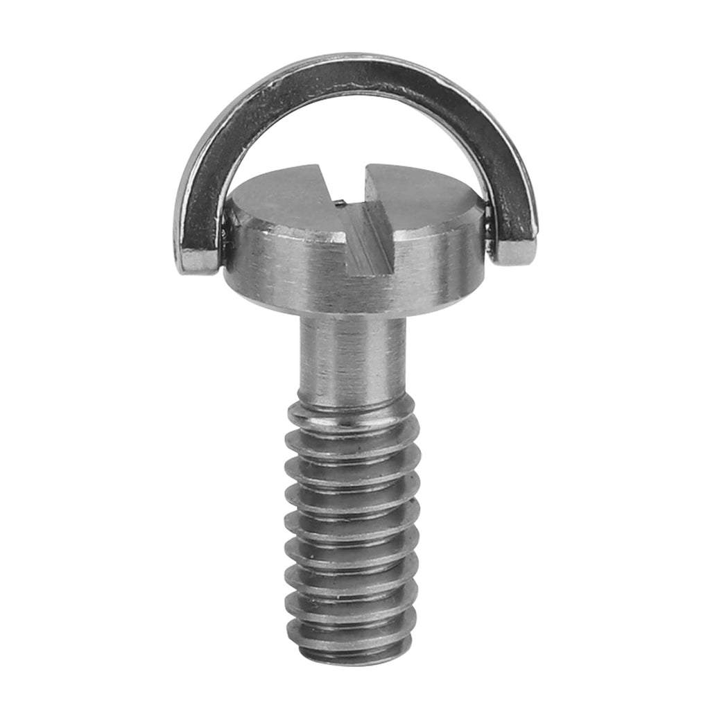 Shaft D-Ring 1/4 Inch Screw for Camera Tripod Monopod QR Plate,Quick Release Plate