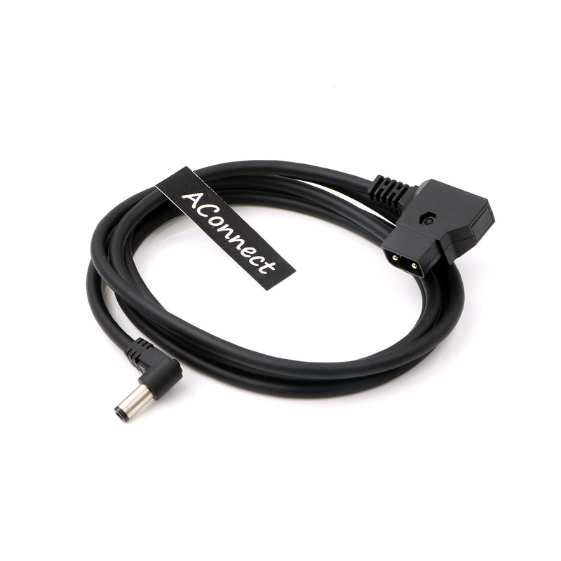 LCD Monitor-DC-Dtap-Cable D Tap P Tap to 2.1 DC Right Angle 12V Cable for KiPRO LCD| Lectrosonic 1.5M