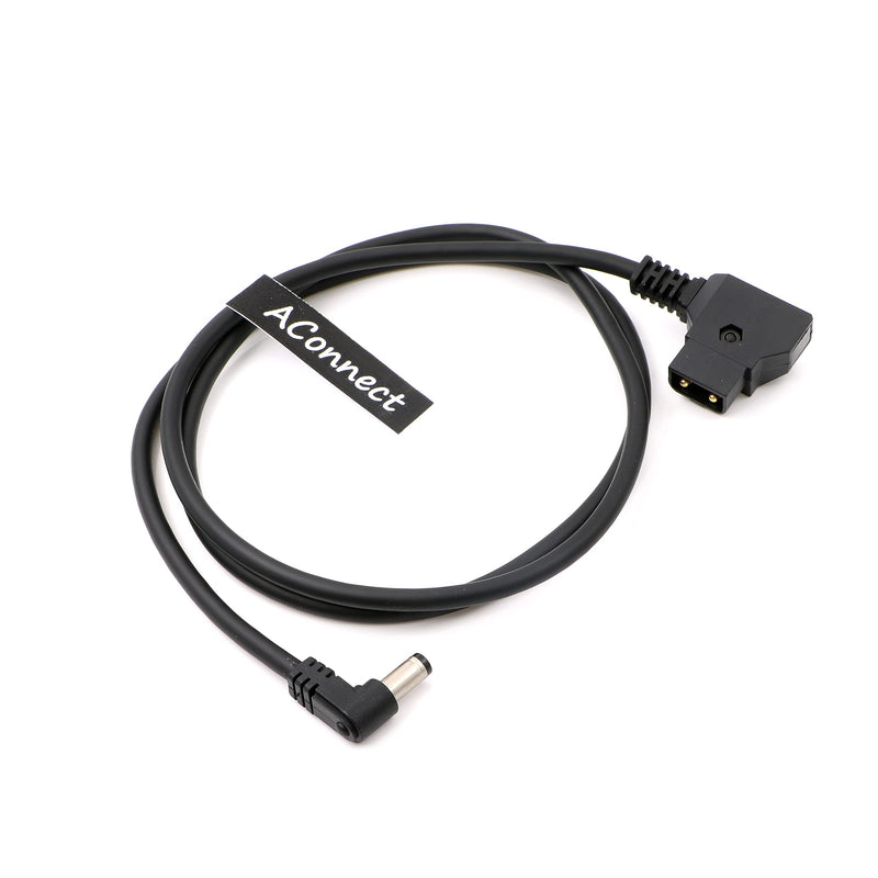 KiPRO LCD-DC-Dtap-Cable P Tap to 2.1 DC Right Angle 12V Power Cable for KiPRO LCD Monitors 1M