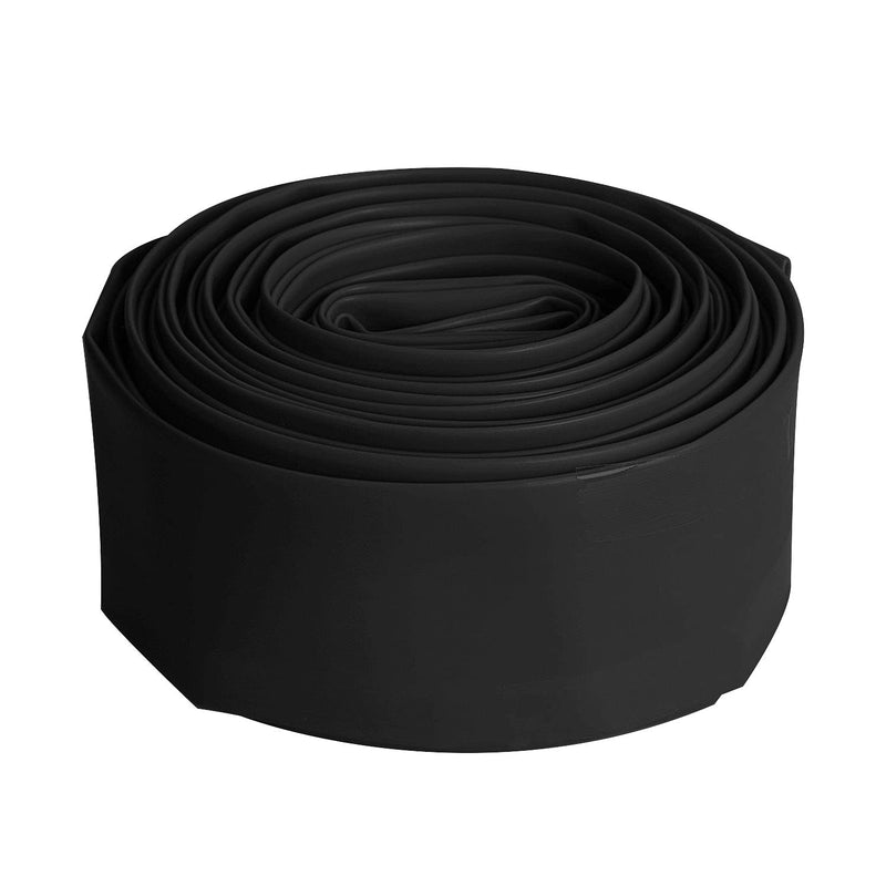 [AUSTRALIA] - Aoje-Link 25mm ID Black Heat Shrink Tubing Shrinkable Tube 5M(16.4Ft) 1pcs 25mm x 5M(Ф*L) 