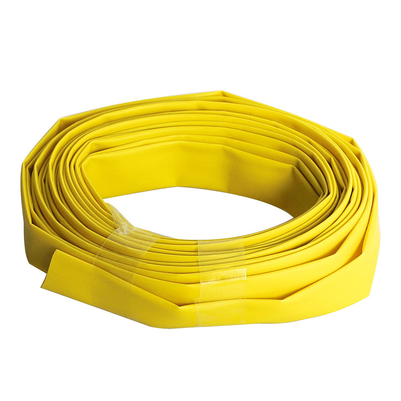 [AUSTRALIA] - Aoje-Link 12mm ID Yellow Heat Shrink Tubing Shrinkable Tube 5M(16.4Ft) 1pcs 12mm x 5M(Ф * L) 