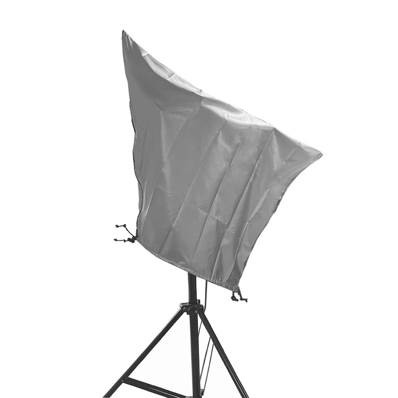 BOSKING Telescope Cover Outdoor Sun Protective Dust-Proof Astronomical Telescope Cover with Adjustable Drawstring - Silver (59(1499mm) x 33.5(851mm) inch) 59(1499mm) x 33.5(851mm) inch
