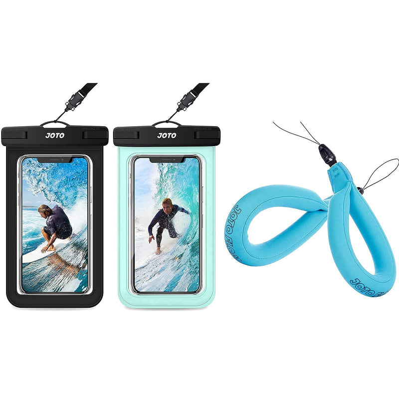 JOTO Universal Waterproof Pouch Bundle with Waterproof Camera Float