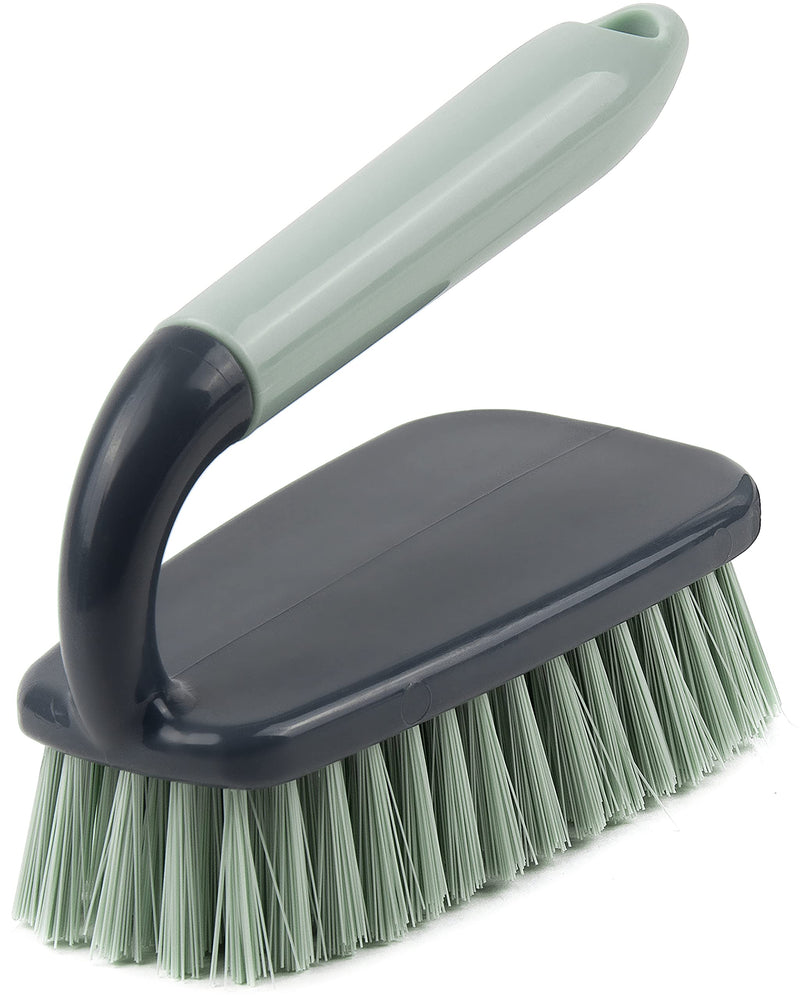 [AUSTRALIA] - DSV Standard Heavy Duty All-Purpose Professional Scrub Brush | Comfort Grip & Stiff Flexible Bristles | Ideal for Cleaning Bathroom, Shower, Kitchen, Sink | Bristle Brush for Household Use (1 Pack) 
