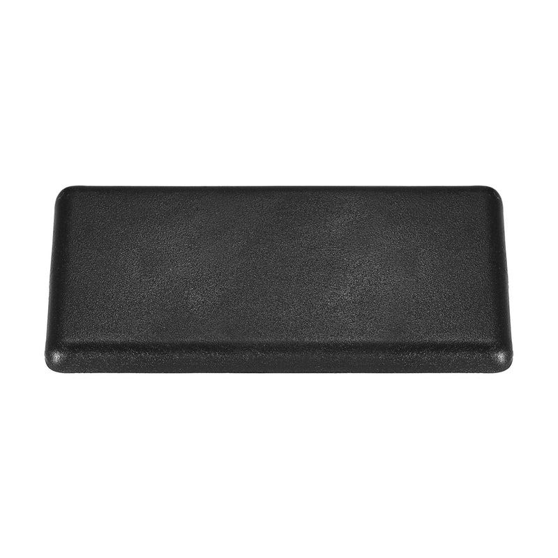 uxcell Standard Plastic Rectangle Aluminum Extrusion End Cap Black 30x60mm 40pcs