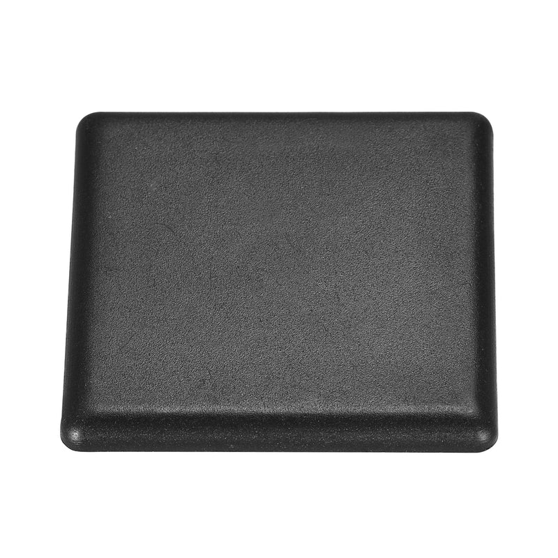 uxcell Standard Plastic Square Aluminum Extrusion End Cap Black 60x60mm 10pcs