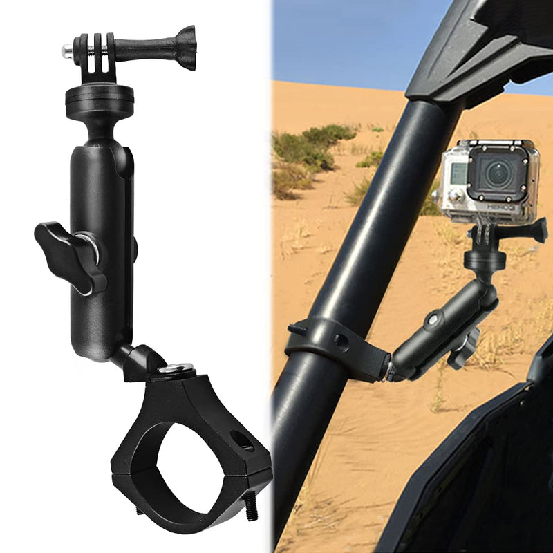 [AUSTRALIA] - MAIKER UTV ATV Camera Mount Holder Compatible with GoPro, 1.75"-2" Roll Bar Compatible for All GoPro Models, Such as GoPro Hero 9, 8,7,5 4, Session, GoPro Max, Insta360 etc 