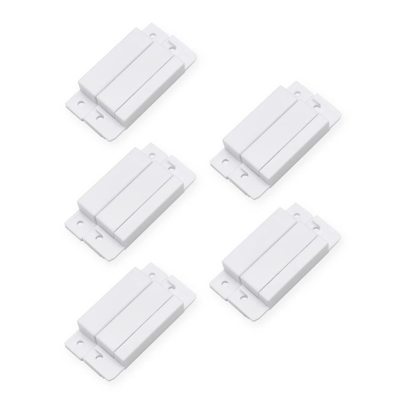 VictorsHome Magnetic Reed Switch NC Surface Mount Wired Door Window Contact Sensor with Cover for Home Security and Burglar Alarm Systems MC-31 5pcs 5