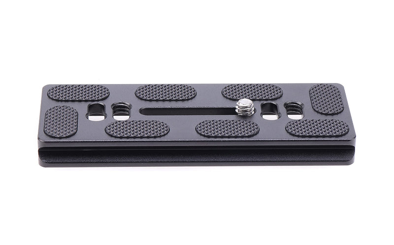 Fotga PU100 Aluminum Quick Release Plate with 1/4" Screw Mount for Camera Tripod Ball Head,Compatible with Benro Arca Swiss Style PU100(100mm)