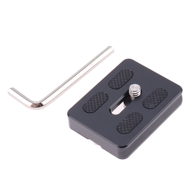 [AUSTRALIA] - Fotga PU50 Aluminum Quick Release Plate with 1/4" Screw Mount for Camera Tripod Ball Head,Compatible with Benro Arca Swiss Style PU50 (50mm) 