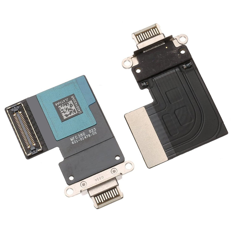 [AUSTRALIA] - T Phael Dock Connector Replacement Compatible with iPad Pro 11 inch 2018 A1979 A1980 A2013 A1934 | iPad Pro 12.9 inch 3rd 2018 A1876 A1895 A1983 A2014 Charging Port Assembly Flex Cable(White) White 