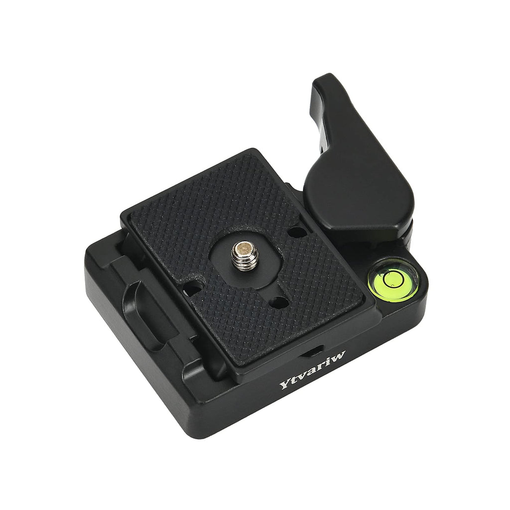 323 RC2 Quick Release Plate Adapter, Rapid Connect Adapter with Quick Release Plate Compatible for Manfrotto Monopod, Manfrotto Tripod Ball Head and Tripod