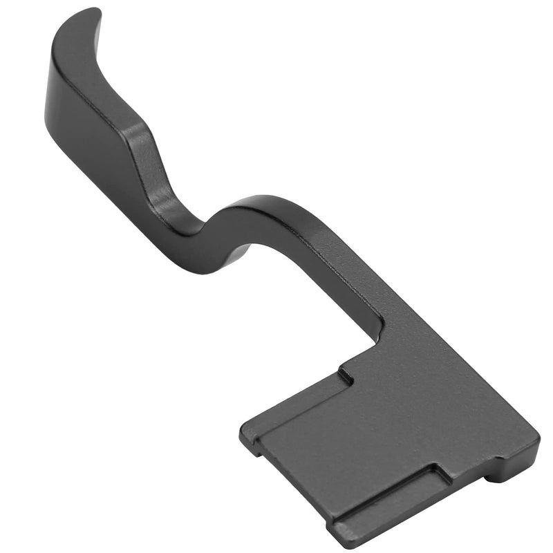 YYOYY Thumbs Up Grip - Aluminum Alloy Finger - Hot Shoe Thumb Grip Handle Holder - Ergonomic Design - for Sony A7R4 Camera Accessory(Black) black