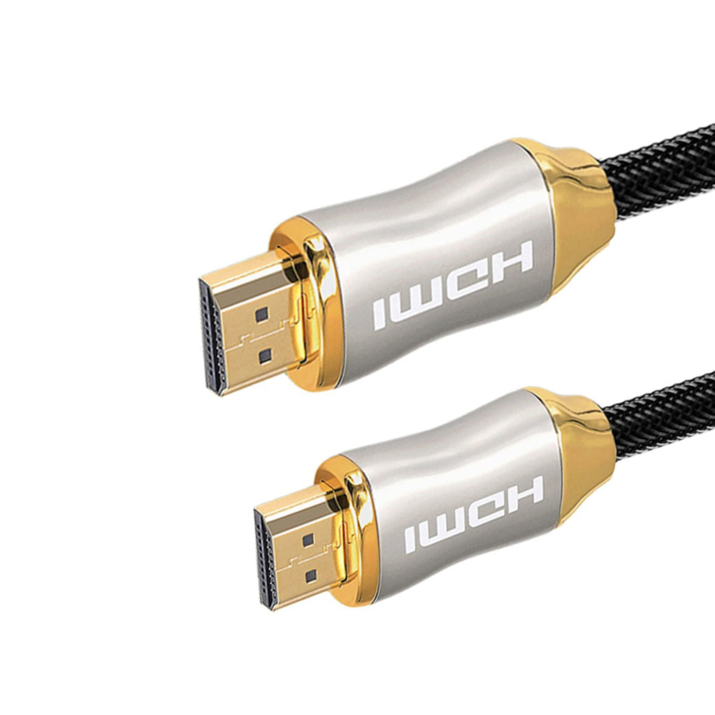 100% Real 8K HDMI to HDMI Cable 3.3ft, MyMAX Ultra-High Speed 48Gbps Patent Design Zinc-Shell HDMI 2.1 Cord, Supports 8K@60Hz/4K/DTS:X/CL3 Rated, Compatible with Apple TV/Samsung QLED TV/Sony Z9G/LG 3.3 ft