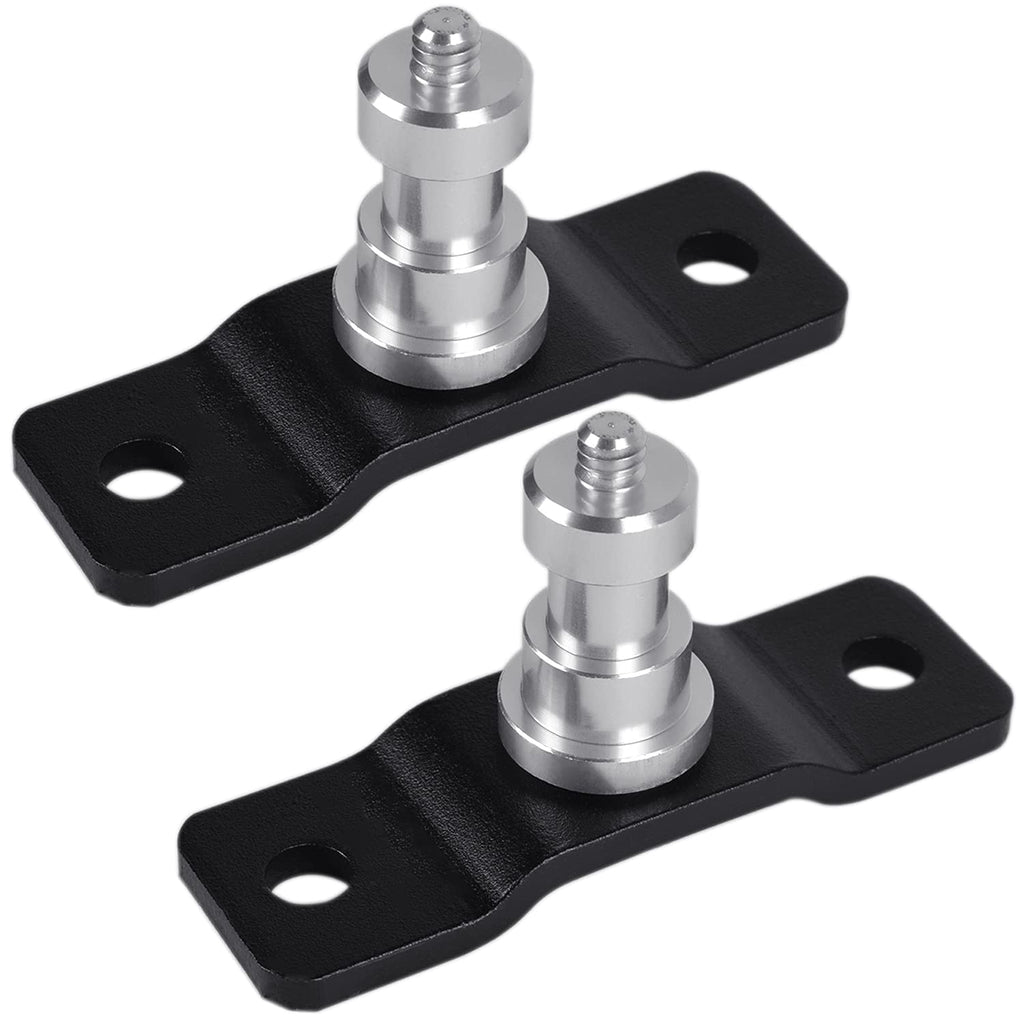Fotoconic 2-Pack T-Type Wall Ceiling Mount 5/8" Stud with 1/4" Thread Anchor for Studio Lighting