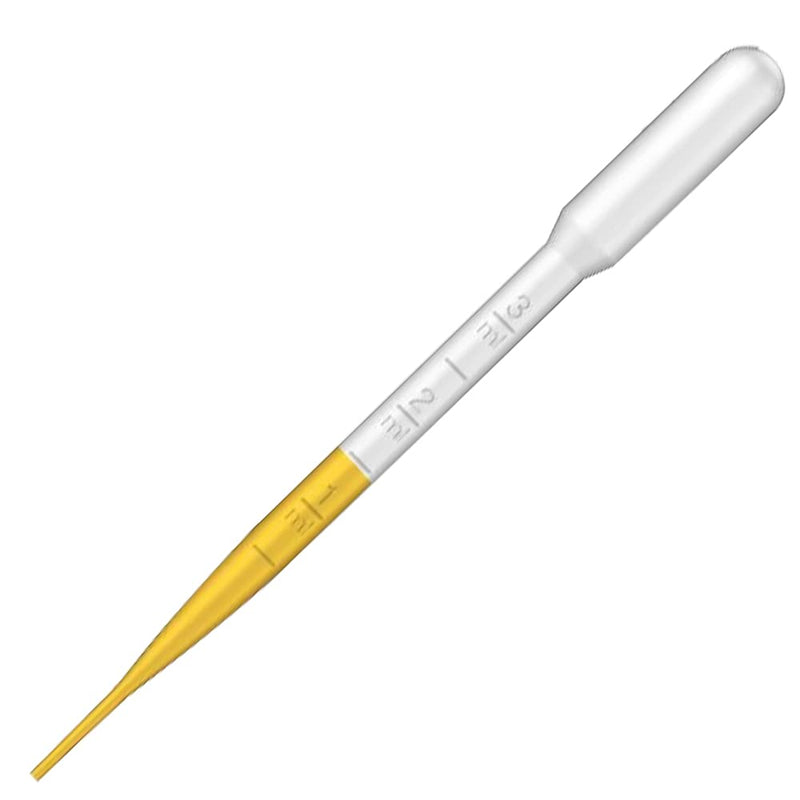Biocomma Plastic Pipettes Transfer Calibrated Disposable Eye Dropper for Lip Gloss Transfer Essential Oils Science Laboratory Experiment DIY Art (3ml,300) 3ml 300