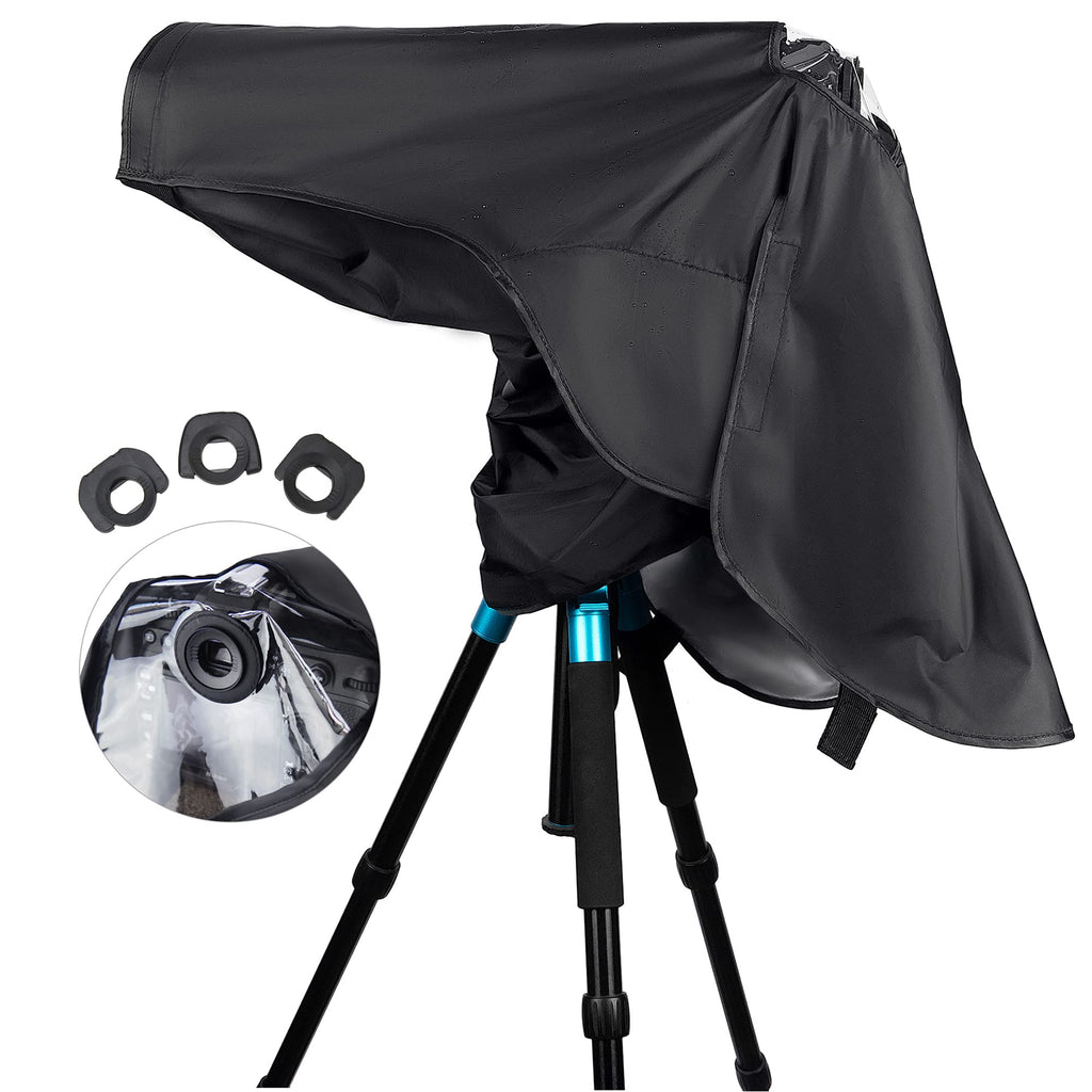 Professional DSLR Camera Rain Cover Raincoat Gear Extra Large Sleeve Dust Proof Protection for Canon EOS 7D 6D 5DS 5DSR 5DM4 5DM3 5D 1DX 1DS 1D Mark IV III II Nikon D5 D6 Df D850 D810A D810 D780 D750