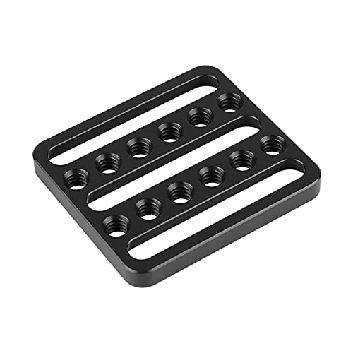 CAMVATE Universal Cheese Plate with 1/4"-20 Mounting Points for Photographic Accessory - 2824