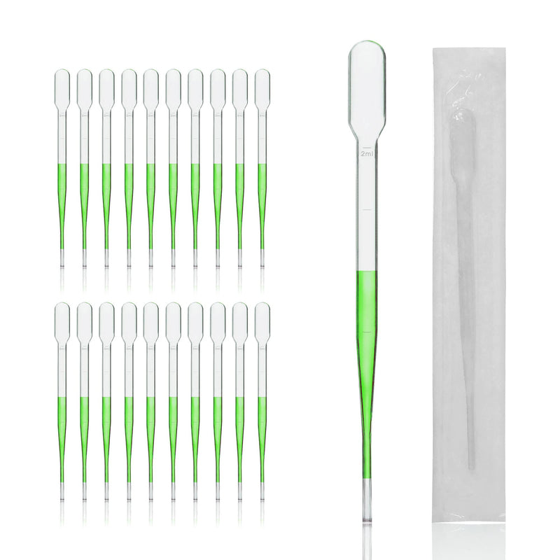 Utile 100pcs of Sterile Transfer Pipettes, Essential Oil Pipettes, Cap.5ml with 155mm Length, Low-Density Polyethylene Material, Individual Peel-Pack, 4320.0413.100 Vol.5ml, 100pcs/box