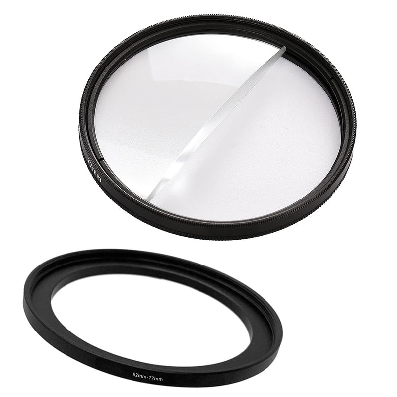 Camera Filter Segmentation Diopter Prism 82mm Photography Foreground Blur Camera Accessories Film and Television Props 82mm segmentation Diopter Prism