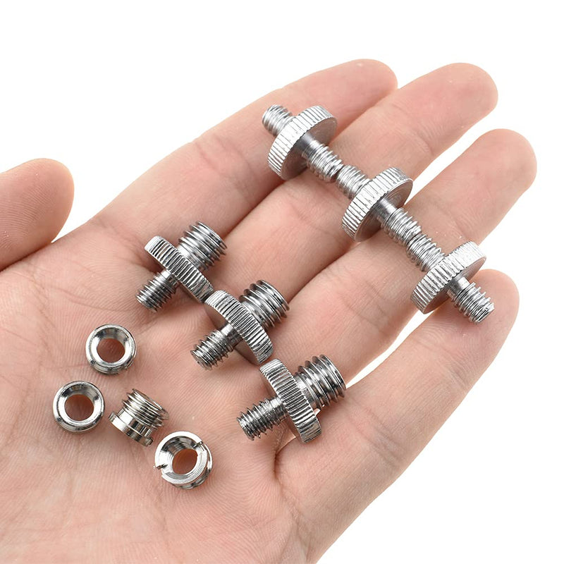HAHIYO Camera Screw Bolts Sturdy Construction Precision Threads Extra Grip Easy Direction Control Quality Iron Assorted 10 Pcs for Tripod Smallrig Cage Monitor Bracket Plates Assorted-10 Pieces