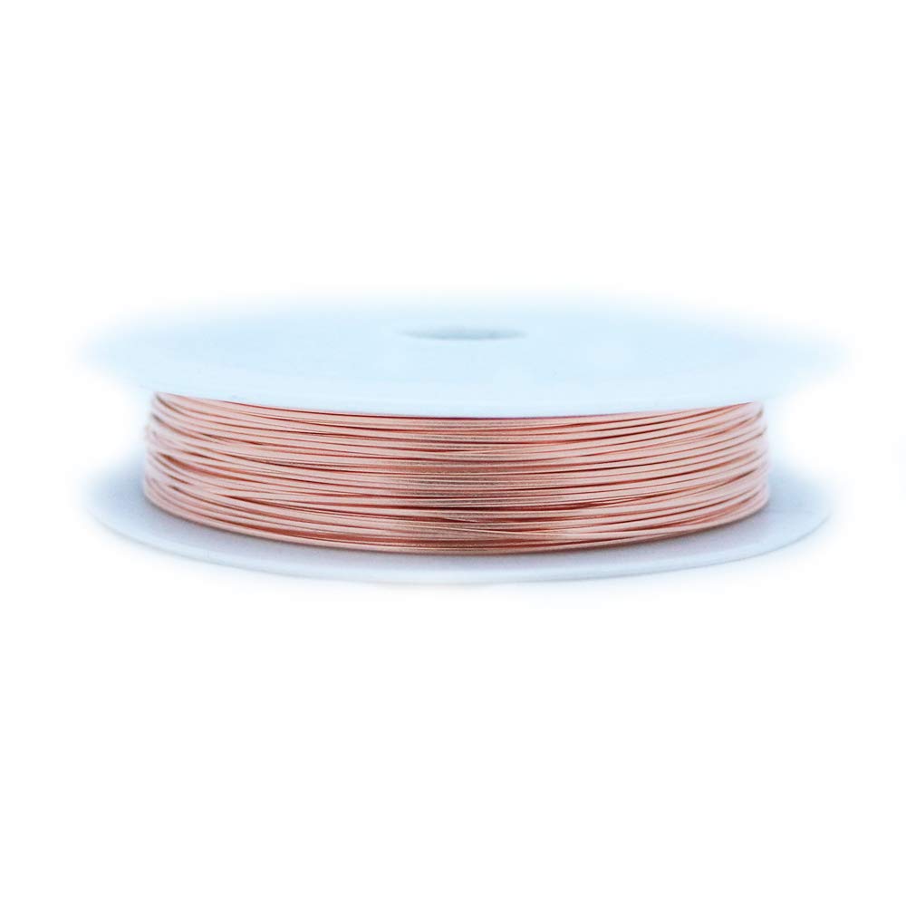 20 Gauge, 99.9% Pure Copper Wire, Square, Dead Soft, CDA #110-100FT by CRAFT WIRE