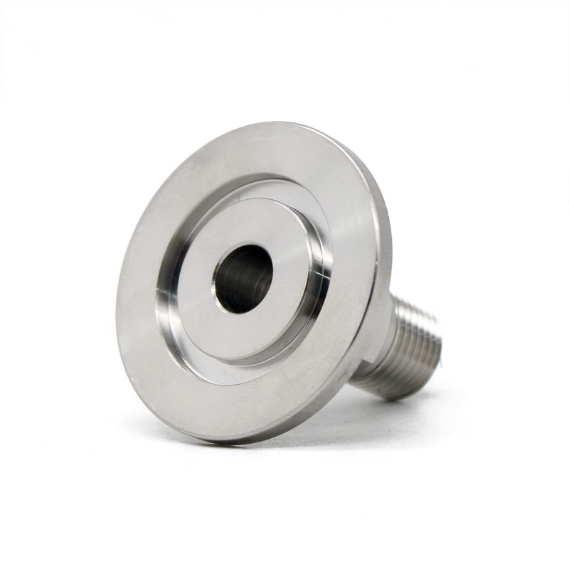 QMINOX SS304 KF25 NPT Male Adaptor thread 1/4" NW25 KF Male coupling ISO-KF25 X NPT 1/4" KF25×1/4"