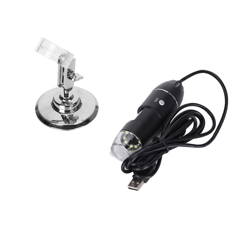 wendeekun Microscope, USB Microscope Industrial Accessories, Portable Magnification, Builtin 8 LED Lights, for Phone Repair Jewelry Appraisal