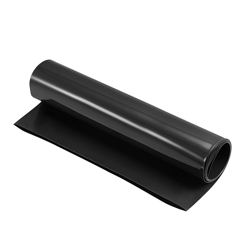 MECCANIXITY Battery Wrap PVC Heat Shrink Tubing 240mm Flat 1m Black Good Insulation for Battery Pack