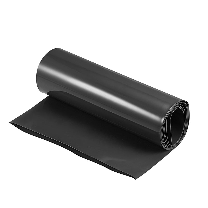 MECCANIXITY Battery Wrap PVC Heat Shrink Tubing 200mm Flat 1.5m Black Good Insulation for Battery Pack