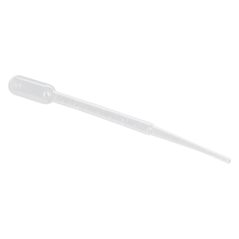 Bettomshin 2ml Plastic Disposable Pipettes 5.63" Length Clear Graduated Transfer Pipettes Liquid Dropper for Ear Eye Essential Oils Alcohol Paint Makeup Lab 200pcs 2ml 200pcs
