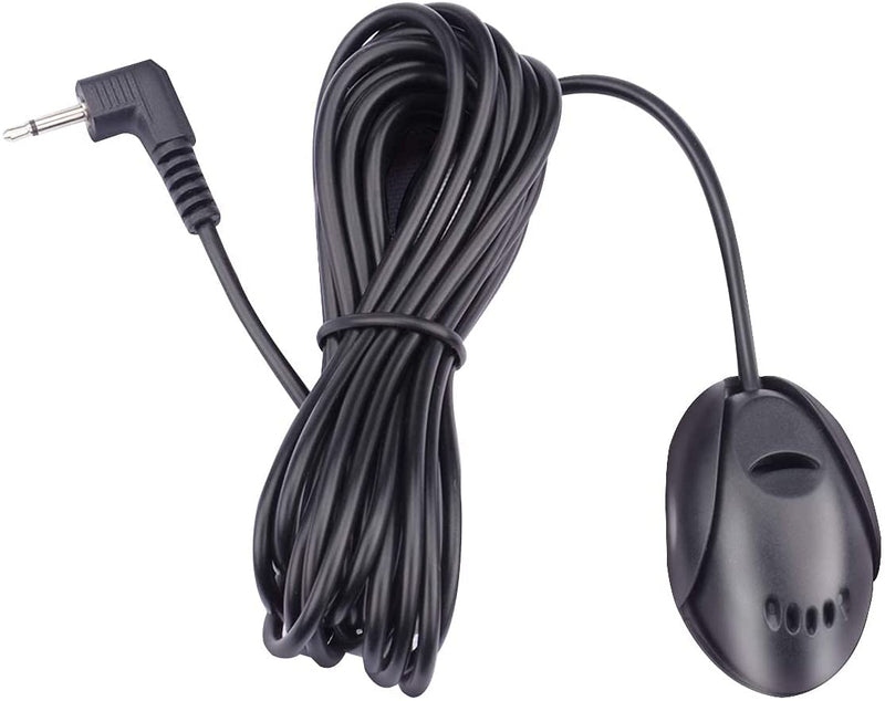 FingerLakes Mic 2.5mm External Microphone Assembly for Car Vehicle Head Unit Bluetooth Enabled Audio Stereo Radio Receiver GPS DVD with 3m Cable Plug and Play FL202