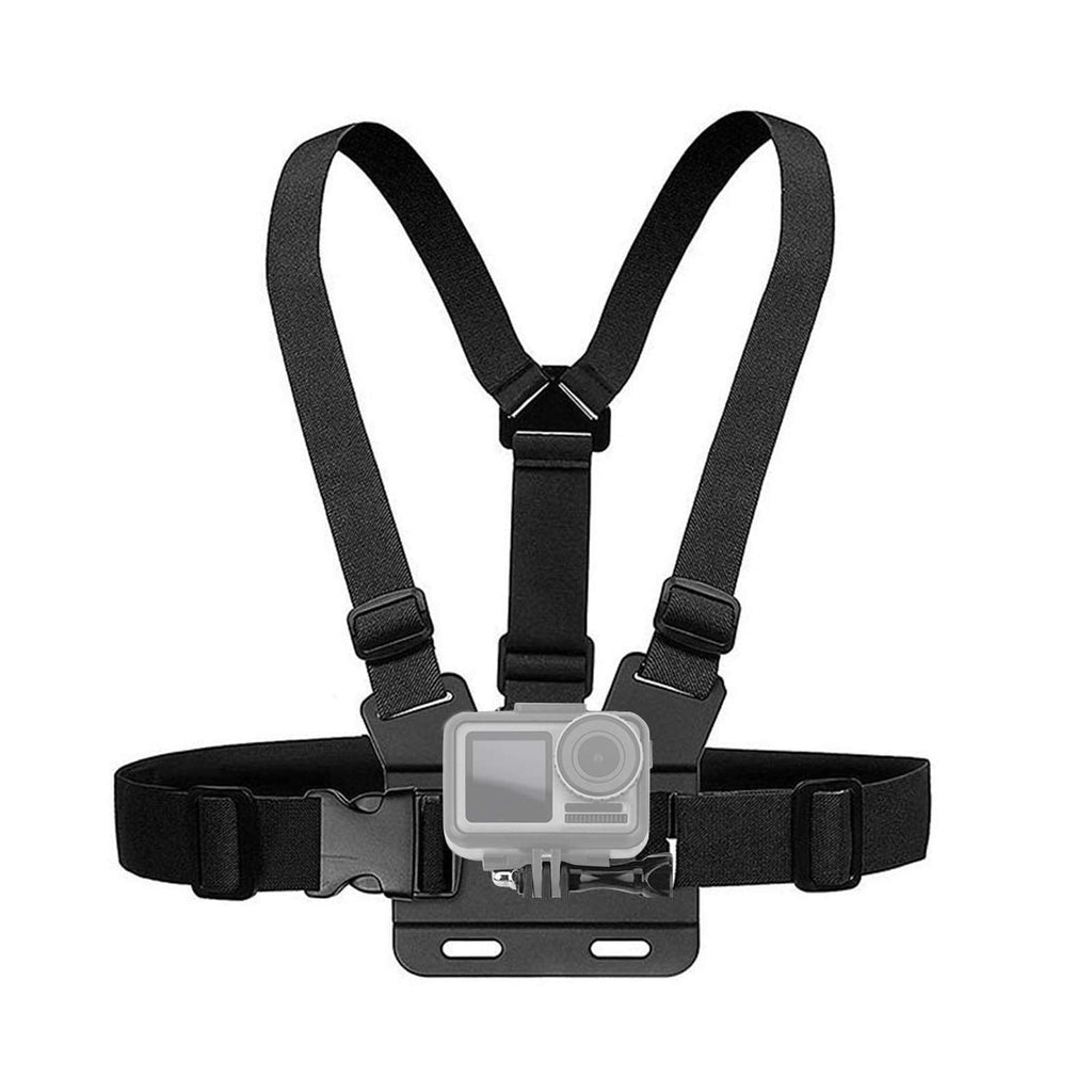 YYOYY Adjustable Chest Strap Mount, for Action Camera, Sports Camera Chest Belt Strap Harness Mount, for Cycling, Snow Skiing, for DJI OSMO Action, for Gopro 9 Camera