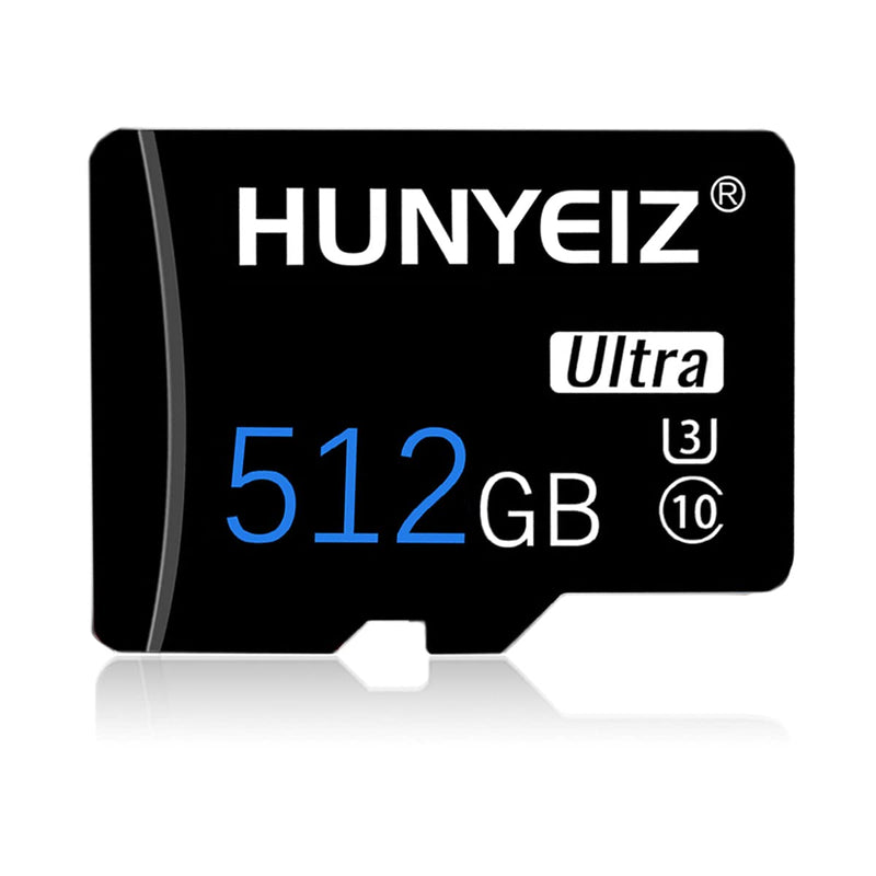 512GB Memory Card Class 10 Card Micro SD Card Compatible Computer Camera and Smartphone TF Memory Card with a SD Card Adapter
