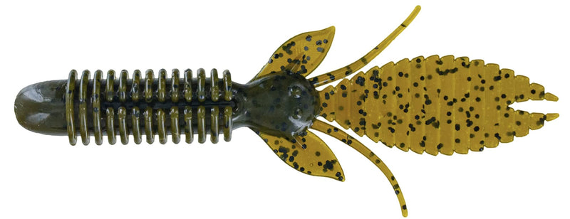 [AUSTRALIA] - Big Bite Baits 45BFE-05 4.5" BFE Green Pumpkin, Multi 