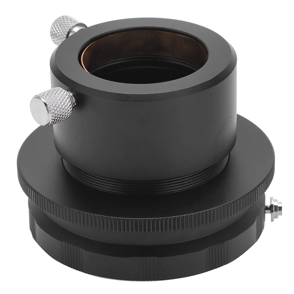 Hilitand Camera Macro Lens Adapter Ring for Nikon F Mount Lens to 1.25in Telescope Eyepiece Adapter for Photography Guiding