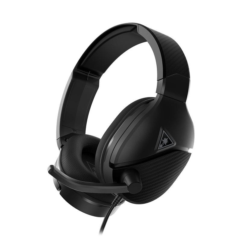 Turtle Beach Recon 200 Gen 2 Powered Gaming Headset for Xbox Series X, Xbox Series S, & Xbox One, PlayStation 5, PS4, Nintendo Switch, Mobile, & PC with 3.5mm connection - Black Gen 2 Black Generation 2