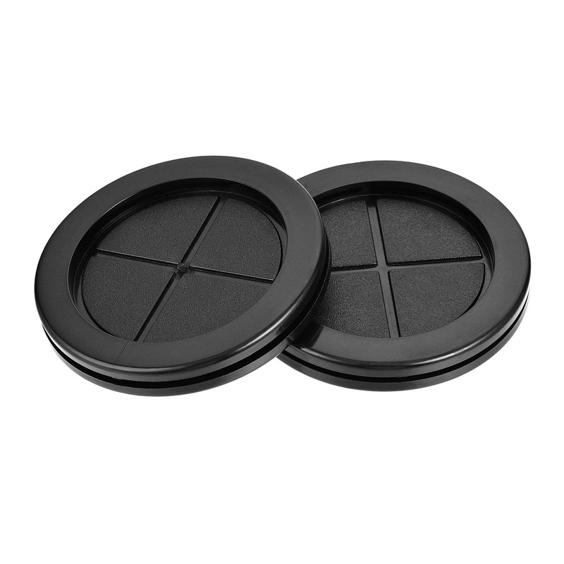 uxcell Rubber Grommet Round Double-Sided Mount Dia 70 mm for Wire Protection 4pcs