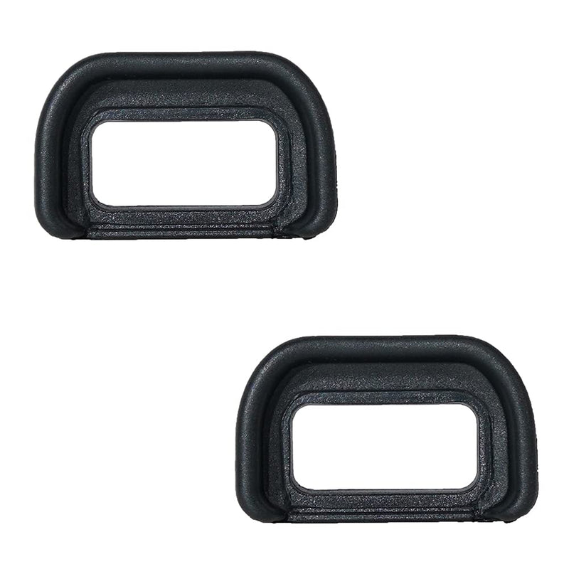 2 Packs, FDA-EP-17 Eyecup Eyepiece Viewfinder Eye Cup Replacement ABS EP-17 Compatible with Sony A6500