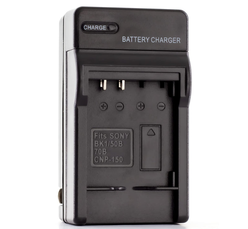 LI-70B Charger for Olympus D-700, D-705, D-710, D-715, D-745, FE-4020, FE-4040, FE-5040, VG-110, VG-120, VG-130, VG-140, VG-145, VG-150, VG-160, X-940, X-990 and More with Foldable Plug Wall Charger