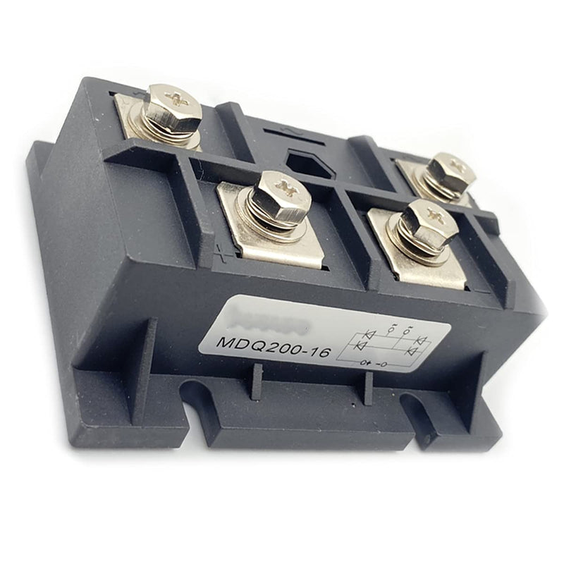 Kiro&Seeu Bridge Rectifier MDQ-200A 200A 1600V Full Wave Diode Module Single Phase High Diode Power